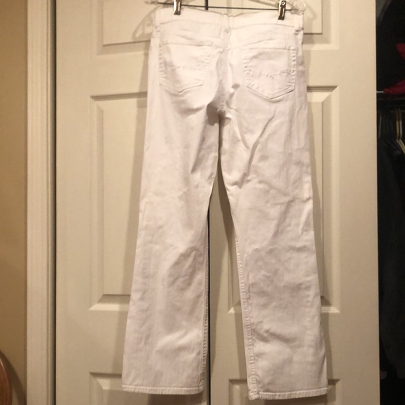 Kim Rogers- Size 12 White Cotton/Spandex Jeans - Picture 6 of 6